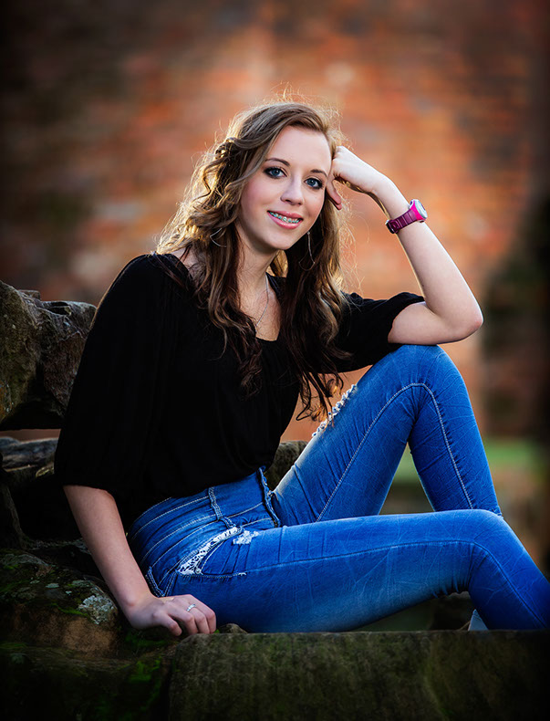 Sipsey Valley High School senior picture by a Tuscaloosa photographer