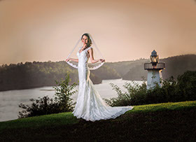 Tuscaloosa, Wedding Photography. Bridal Portrait  Photography at North River Yacth Club.